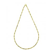 Collana Chimento Donna Bamboo in Oro